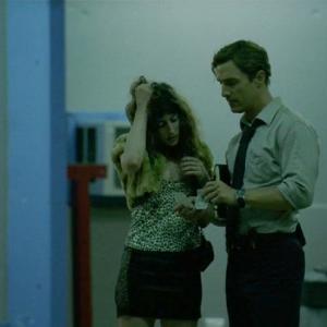 Still of Kate Adair with Detective Rust Cohle in True Detective