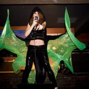 ANJEZA performing on her Single Release Party at Geisha House