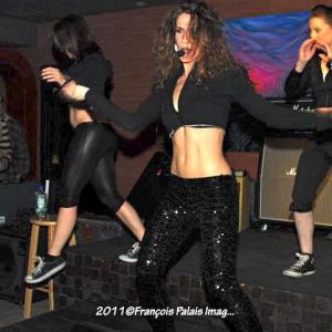 ANJEZA performing on her Single Release Party at 
