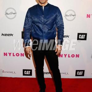 Actor Geovanni Gopradi attends NYLON Magazines Spring Fashion Issue Celebration hosted by Rita Ora at Blind Dragon on February 27 2015