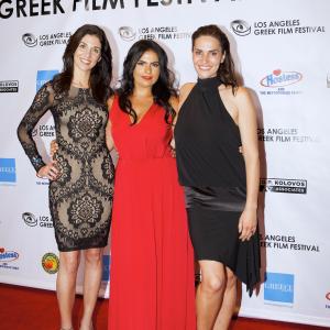 Eftehea Meli SingerSong Writer Vassy and ActressWriter Dimitra Tziova at the 2015 Los Angeles Greek Film Festival