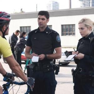 Still of Landy Cannon and Travis Milne in Rookie Blue (2010)