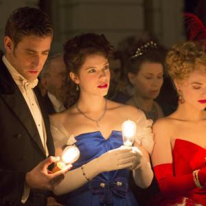 Still of Jessica De Gouw Katie McGrath and Oliver JacksonCohen in Dracula 2013