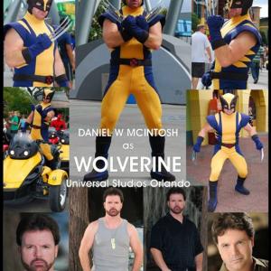 Daniel W Mcintosh as Wolverine X MEN at Universal's Islands of Adventure2. Orlando, FL