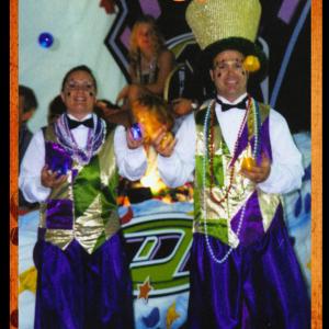 The MCINTOSHS Professional Jugglers Mardi Gras at Pleasure Island Downtown Disney Orlando FL