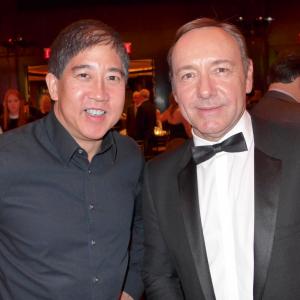 Stephen MaoKevin Spacey at the 25th Annual Revlon Rainforest Gala in New York City