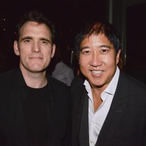 Matt DillonStephen Mao at the New York premiere of Girl Most Likey