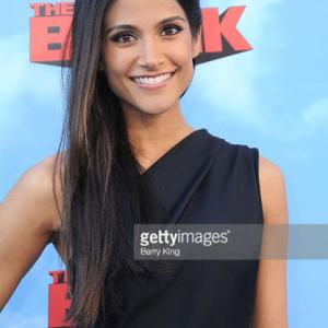 Melanie Chandra arrives at the Premiere of HBO's 'The Brink