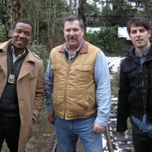 NBC's GRIMM. Daniel Knight (center), Russell Hornsby (left), David Giuntoli (right)