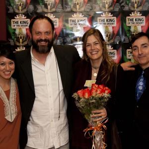 The King of the Desert Producers at Casa 0101: Heather Mendoza, David Llauger-Meiselman, Stacey Martino, Edward Padilla
