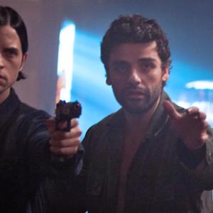 Brian Petsos and Oscar Isaac in Revenge for Jolly!