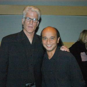 Ted Danson after photographing his performance of Love Letters at the Skirball
