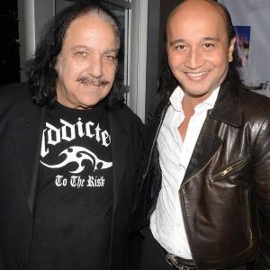 With Ron Jeremy at the 2015 Toscars.