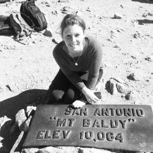 Climbing Mt.Baldy for film research