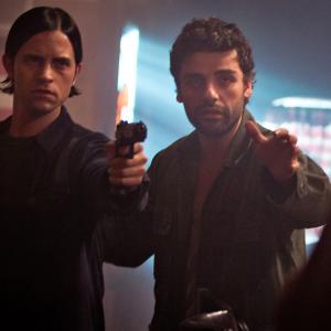 Still of Dennis Brian Oscar Isaac Brian Petsos and Harry Dennis in Revenge for Jolly! 2012