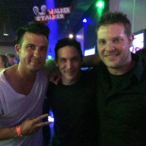 Nick Gomez, Robin Lord Taylor, and Jeremy Palko - Walker Stalker VIP After party