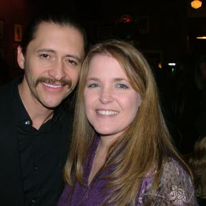 Clifton Collins Jr. and Wendy Shepherd at The Boondock Saints II: All Saints Day L.A. premiere and after party.