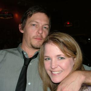 Norman Reedus and Wendy Shepherd at The Boondock Saints II: All Saints Day L.A. Premiere and after party.