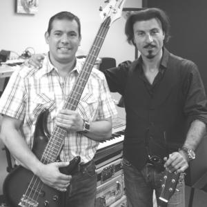 Music Producer Extraordinaire, Jose Antonio Oliva & Sandro Del Casale at Alcione Studios, Miami.