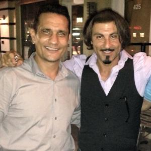 Francesco Cavalletti owner of La Locanda restaurant in South Beach and Sandro Del Casale