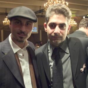 Sandro Del Casale and Micheal Imperioli at The Sopranos private event