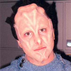 Evan English as Pilgrim Alien on Star Trek Enterprise