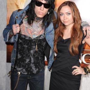 Brandi Cyrus and Trace Cyrus at event of The Last Song 2010