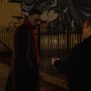 Still from The Cobbler with Douglas Taurel and Method Man