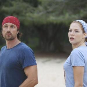 Still of Martin Henderson and Rachelle Lefevre in Off the Map (2011)