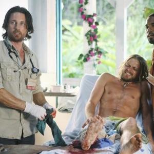 Still of Martin Henderson and Thomas Blake in Off the Map 2011