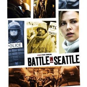 Charlize Theron Woody Harrelson Ray Liotta Andr Benjamin Martin Henderson and Channing Tatum in Battle in Seattle 2007