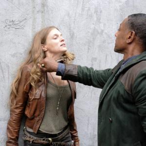 Still of Giancarlo Esposito and Tracy Spiridakos in Revolution 2012