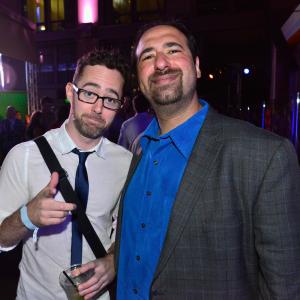 Jason Kaplan and Steve Brandano at event of The Worlds End 2013