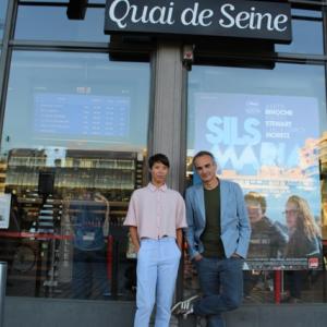 Claire Tran & Olivier Assayas attending the Première of 