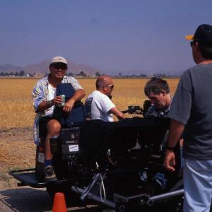 On location in Perris, CA on a 