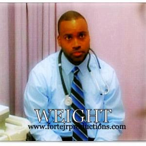 Playing Dr Johnson in the film WEIGHT