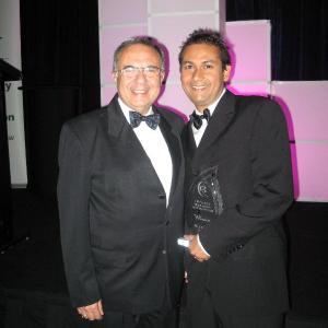 Chayan Sarkar after winning the National Multicultural Marketing Award by Australian Govt. in 2007