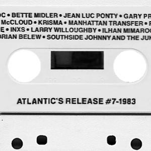 1983- just a drop of the artists I was signed along side on Atlantic!