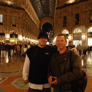 Director Matthew Dean Russell and Producer Jess Stainbrook scouting locations in Italy.