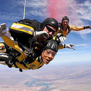 Vaja  The Golden Knights Skydiving in Yuma Arizona
