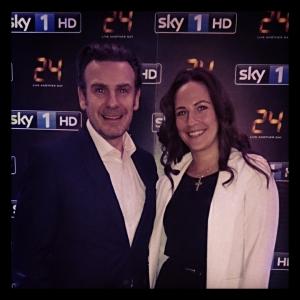 24 Premiere London 24 Live Another Day KellyMarie Kerr and Keith Eyles