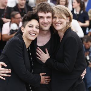 Marie Amachoukeli-Barsacq, Claire Burger and Samuel Theis at event of Party Girl (2014)