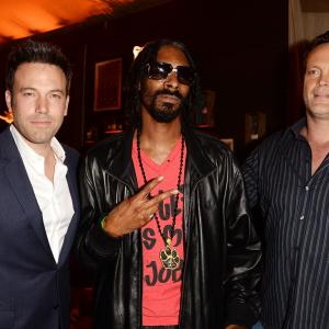 Ben Affleck Vince Vaughn and Snoop Dogg