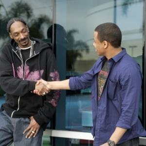 Still of Snoop Dogg and Tristan Wilds in 90210 2008
