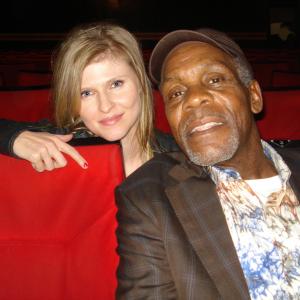 Danny Glover and Emilia Uutinen at the I Want to be a Soldier Premiere