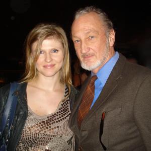 Robert Englund and Emilia Uutinen at the I Want to be a Soldier Premiere