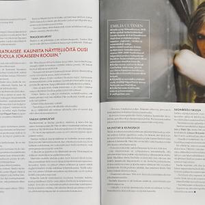 Emilia Uutinen on Elle Magazine
