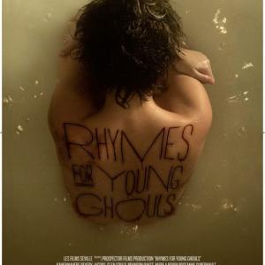 Kawennhere Devery Jacobs in the official Rhymes for Young Ghouls poster