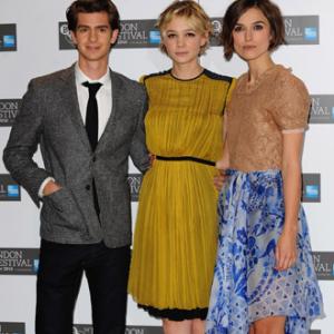 Keira Knightley Carey Mulligan and Andrew Garfield at event of Never Let Me Go 2010