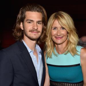 Laura Dern and Andrew Garfield at event of 99 Homes 2014
